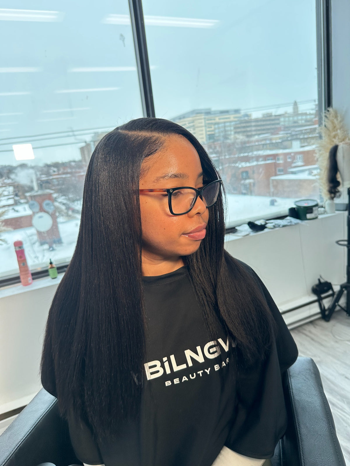 Sew-in with Leave Out — byBilngwe Beauty Bar, Montréal