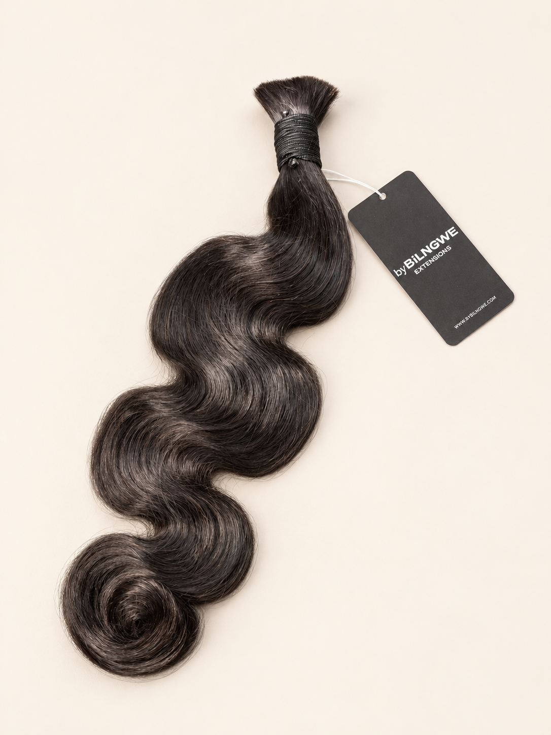 18-inch Bodywave bulk human hair for boho braids, no weft — byBilngwe