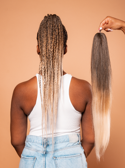 3 Tone Ombré Pre-streched - 52"