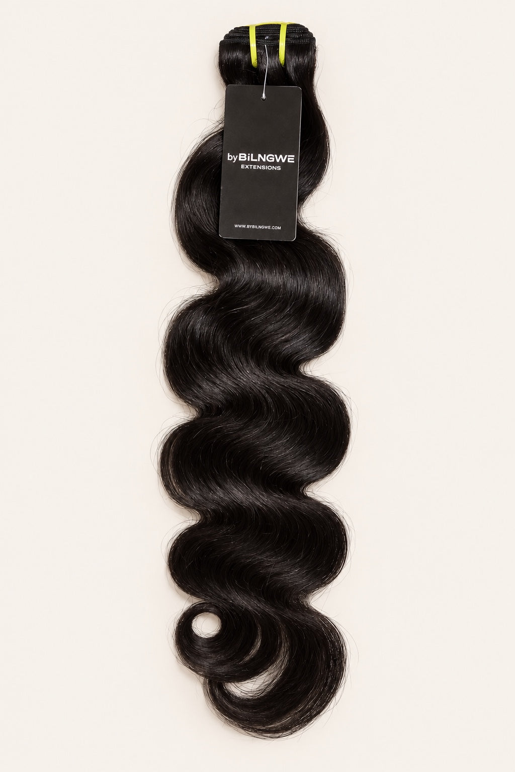 Single byBilngwe Body Wave bundle with product tag