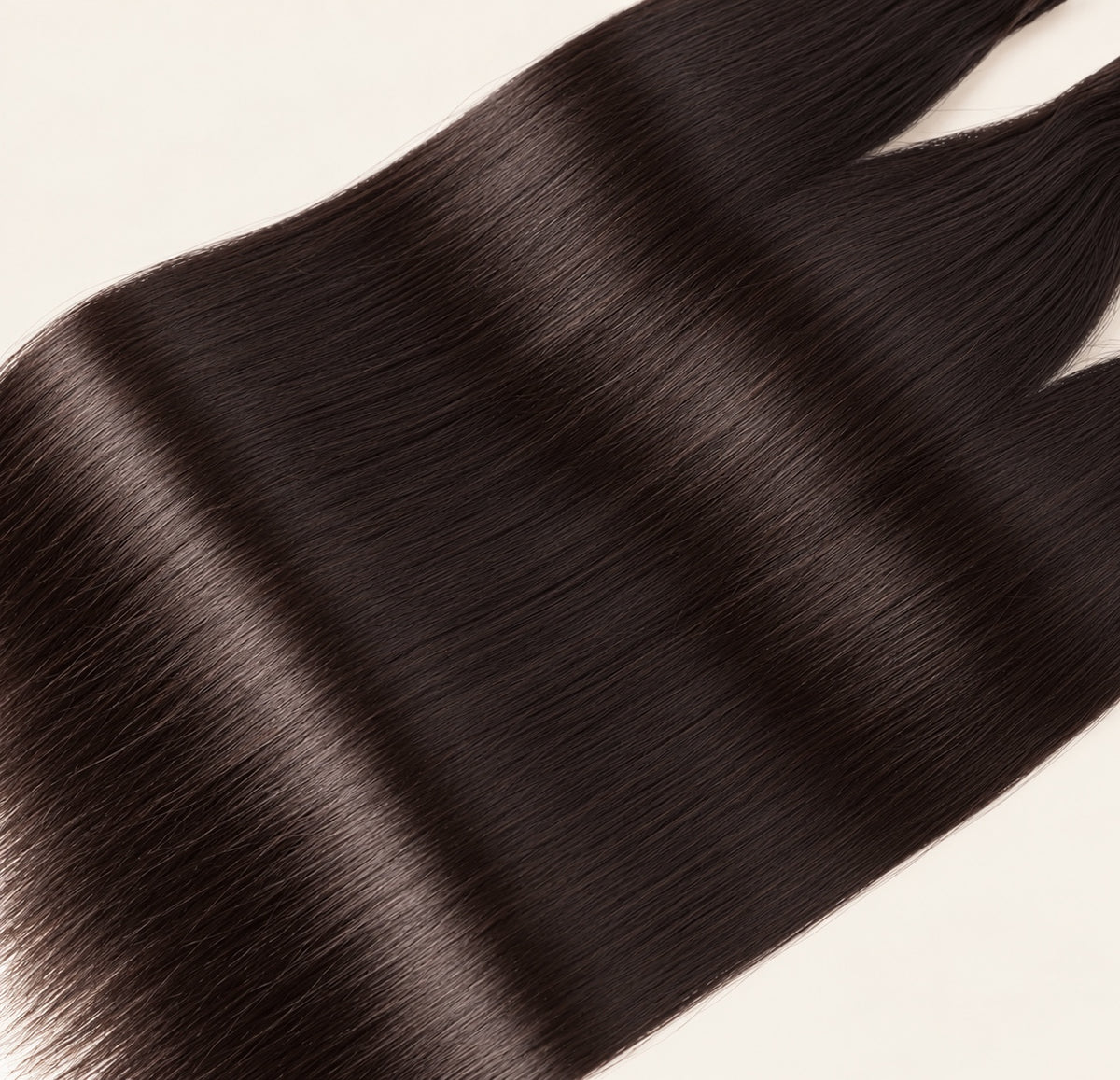 Close-up of byBilngwe Straight bundle texture and shine