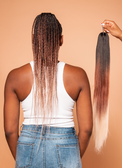 3 Tone Ombré Pre-streched - 52"